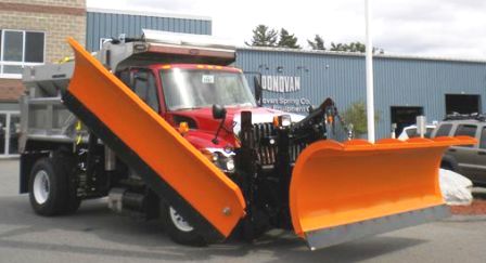 Monroe snow plow and wing